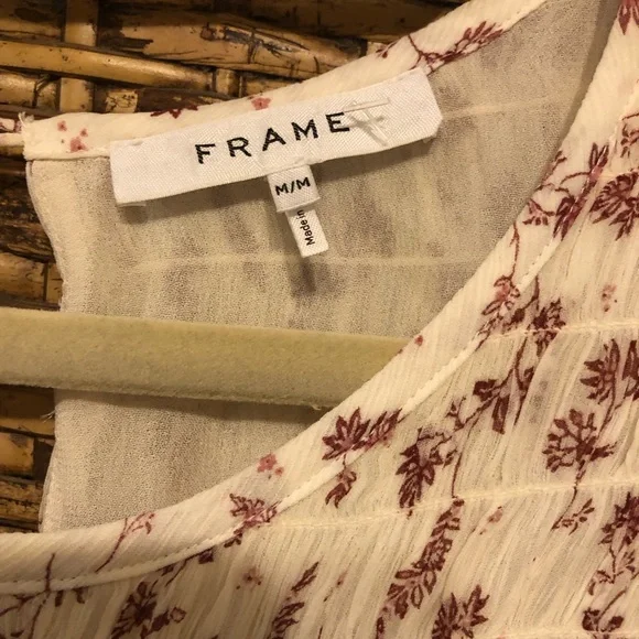 💗🎉*NWOT*FRAME FLORAL PRINT MINIDRESS! SIZE M 🎊 - Picture 6 of 14